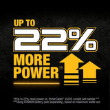DEWALT XR 20V Max 3×21 Belt Sander DCW220B from DEWALT